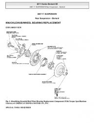 Honda Element 2003-2011 Workshop Repair & Service Manual Quality
